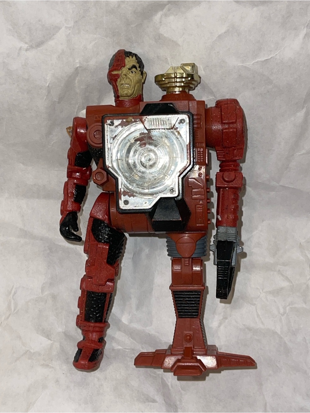 Vintage 1986 Kenner Centurions DR TERROR Action Figure Incomplete As Is